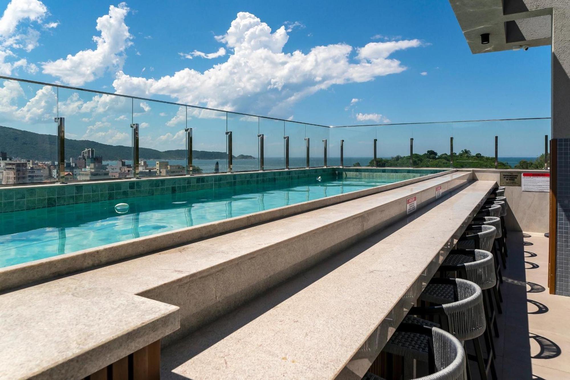 Elegance Apartamentos 1 Quarto Para 4 Pessoas Em Bombinhas Luaran gambar