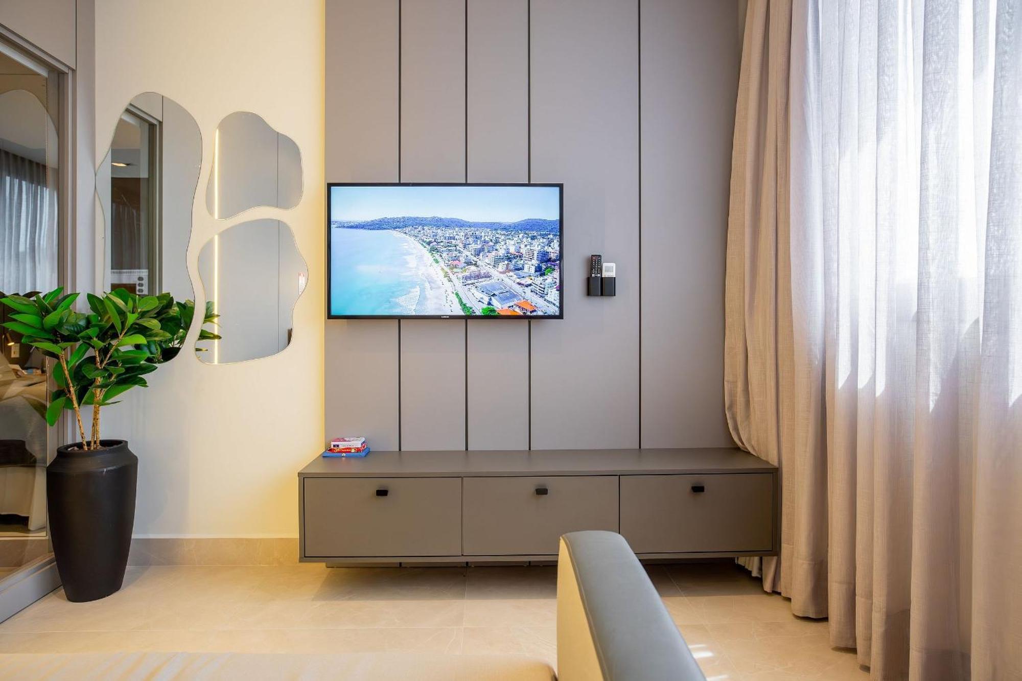 Elegance Apartamentos 1 Quarto Para 4 Pessoas Em Bombinhas Luaran gambar